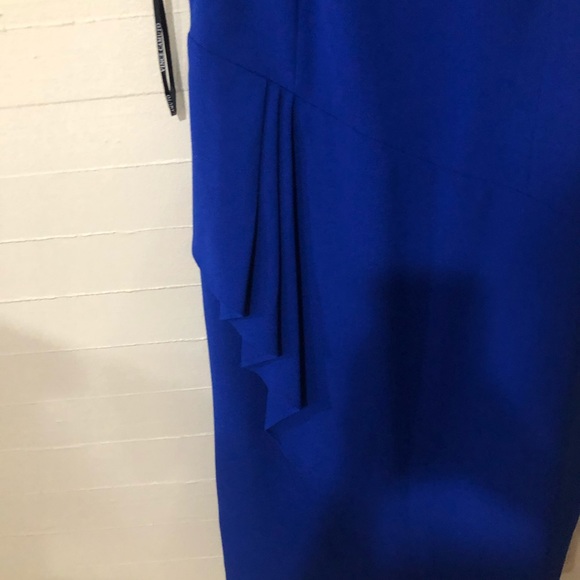 NWT Vince Camuto Side Ruffle Sheath Dress SZ 16 - Picture 5 of 9